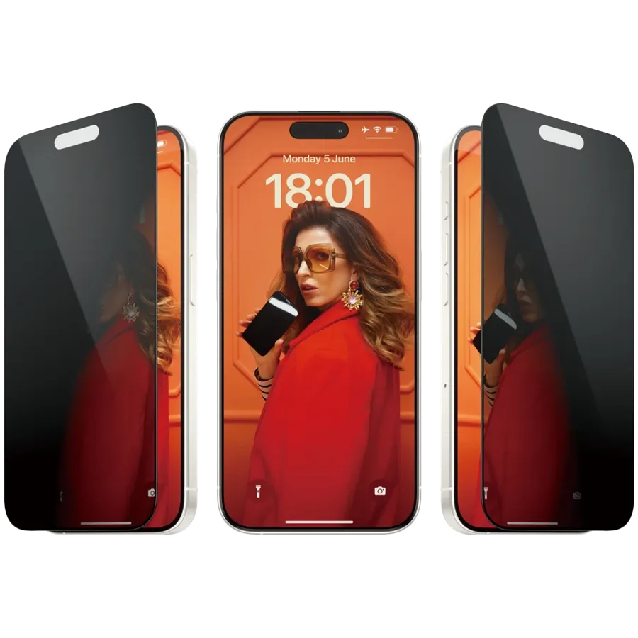 photo - Захисне скло PanzerGlass Privacy для iPhone 15 Pro