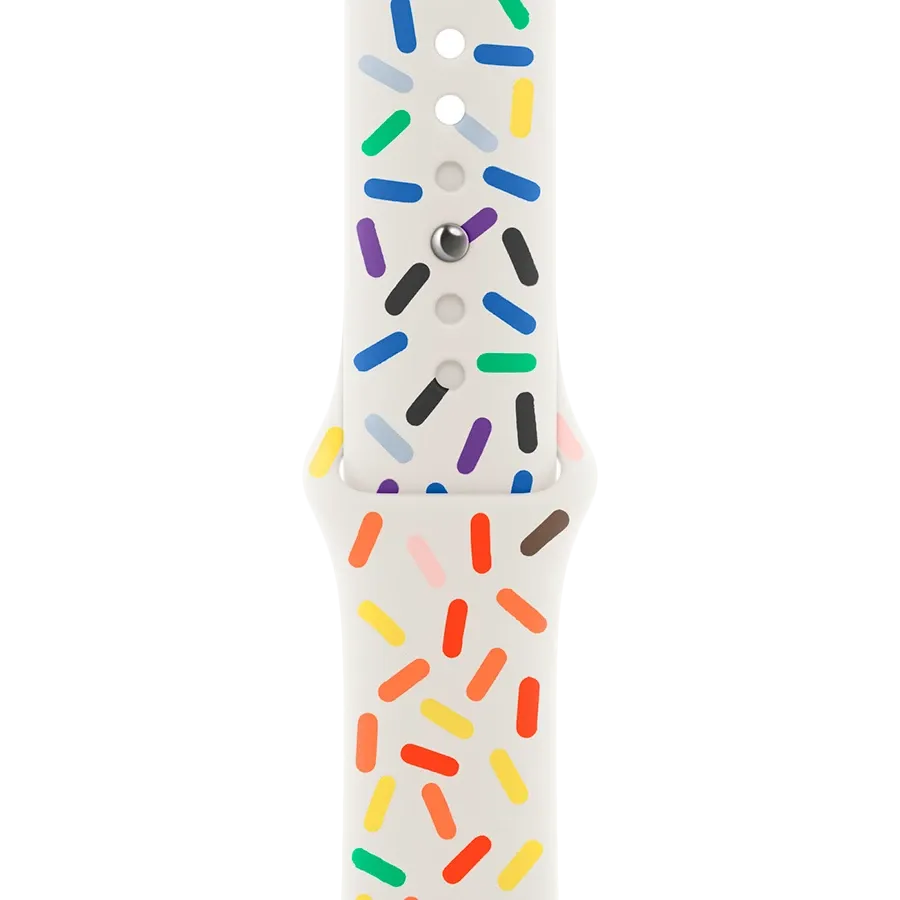 photo 1 - Apple Pride Edition Sport Band for Apple Watch 41 mm, Size S/M, Pride Edition