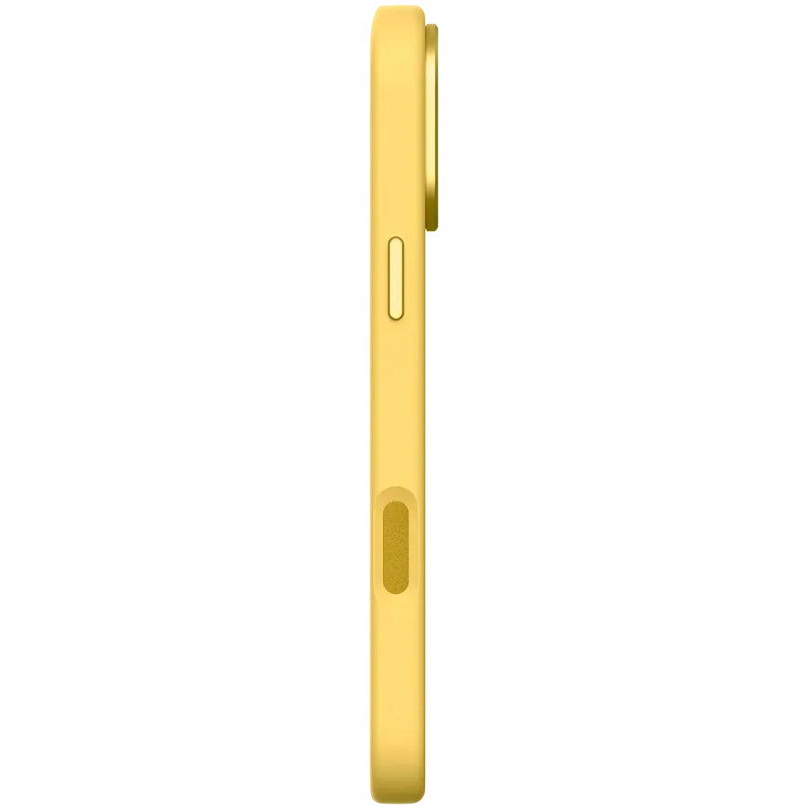 photo 4 - DECODED Case Silicone Case with MagSafe Popcorn Yellow for iPhone 16 Pro Max
