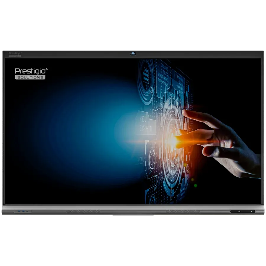 photo 1 - Интерактивный сенсорный дисплей PRESTIGIO SOLUTIONS 98", Чёрный