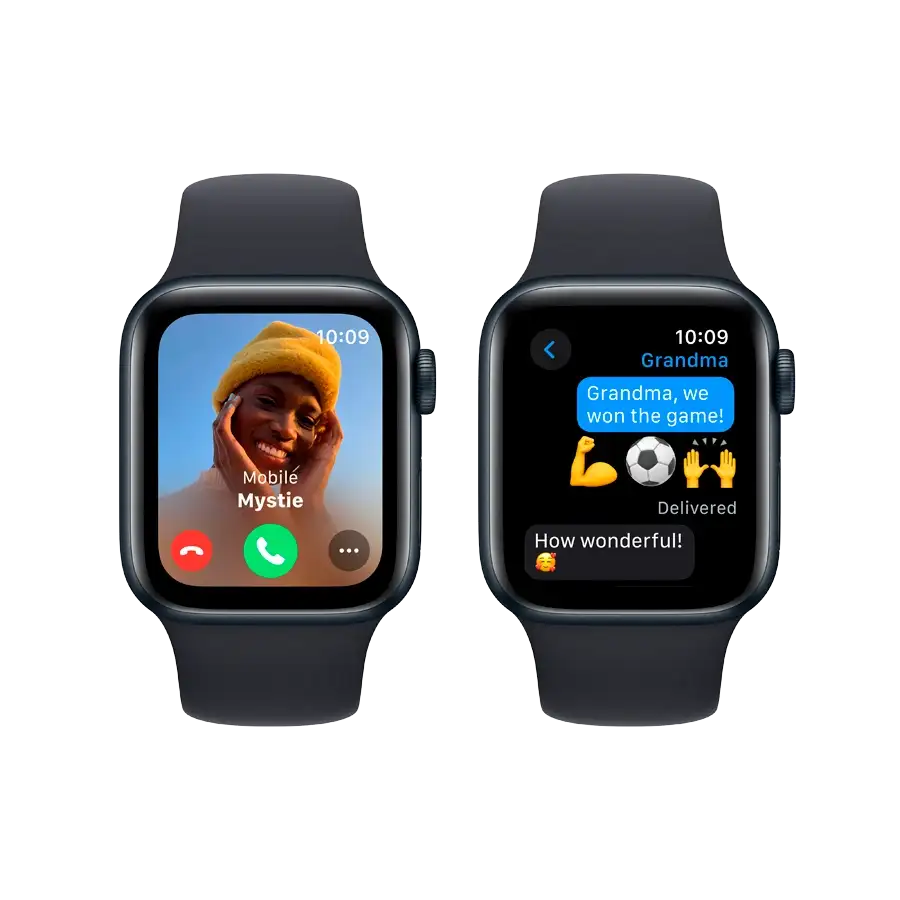 Apple Watch SE GPS Gen.2 (2024), Midnight Sport Band, 40mm, Midnight – photo 4