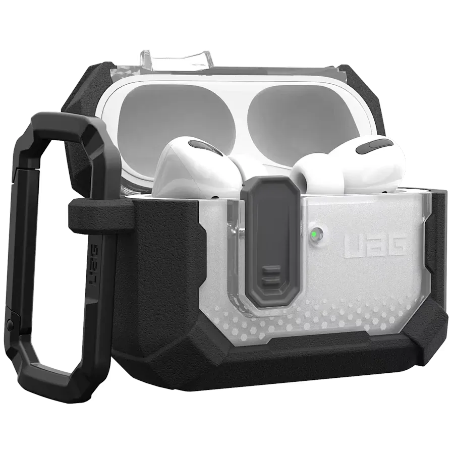 photo 2 - Чехол UAG Plasma с MagSafe для AirPods Pro (Gen.3), Чёрный