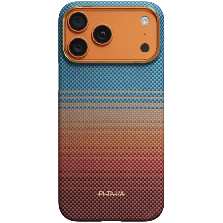 Чехол PITAKA California Dream-01 с MagSafe для iPhone 17 Pro Max, Sunset – photo 1