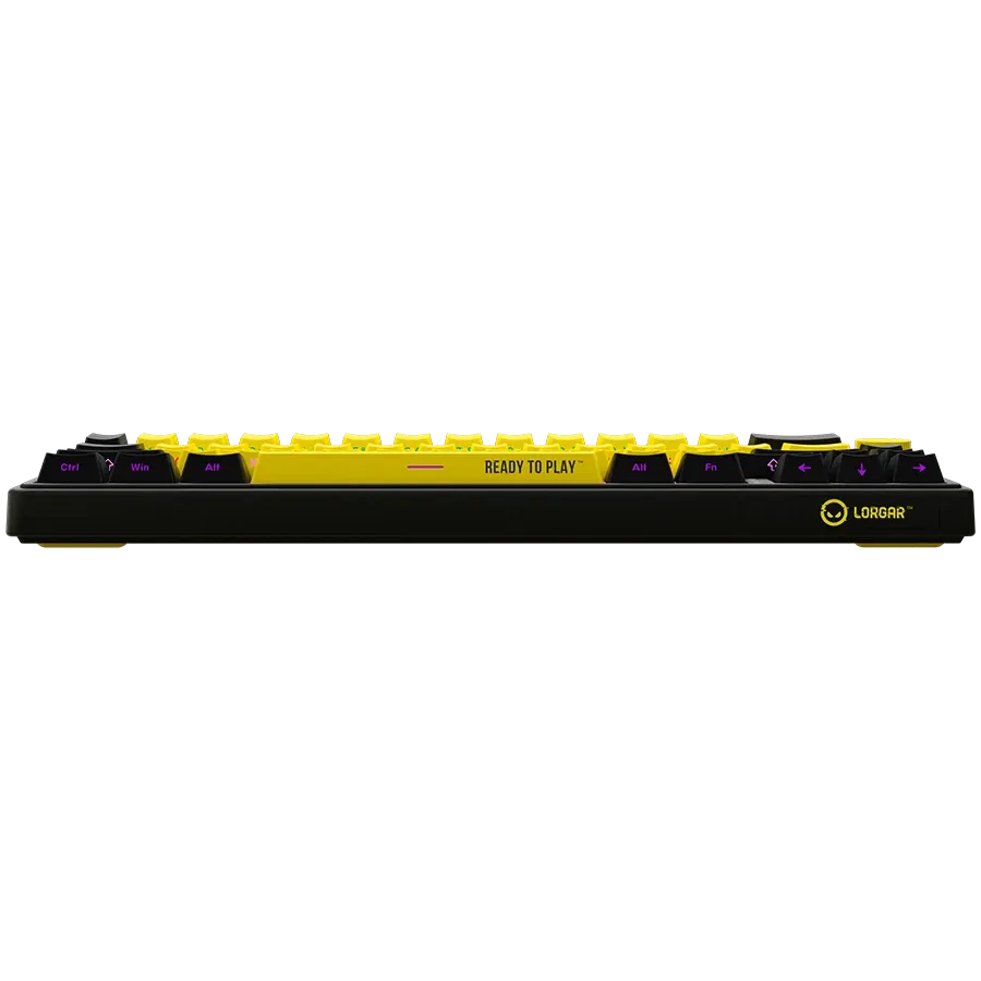 photo 5 - Бездротова ігрова клавіатура Lorgar KBP70MW Wireless Mechanical Pro Black-Yellow