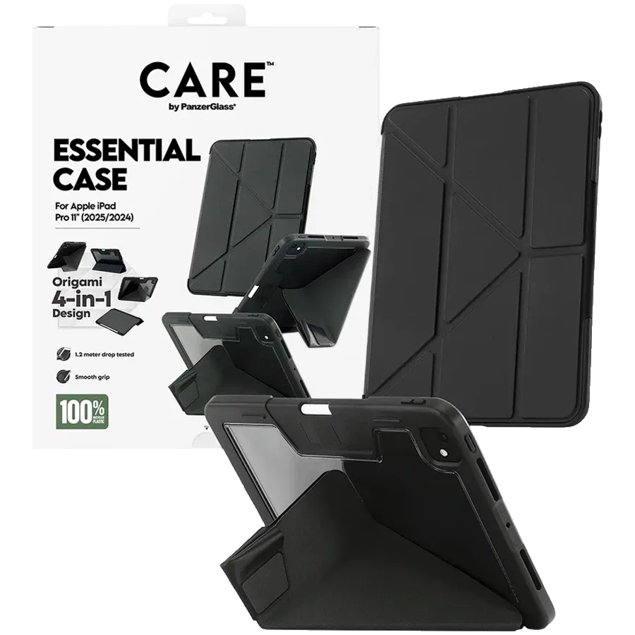 photo 1 - PANZERGLASS Smart Cover Essential Black for iPad Pro 11 (M4)/Pro 11 (M5)