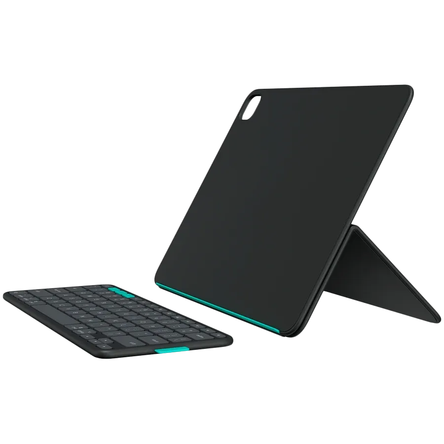 photo 2 - Husă LOGITECH Smart Folio FLIP pentru iPad Air 13 (M2/M3)/Pro 13 (M4), Graphite