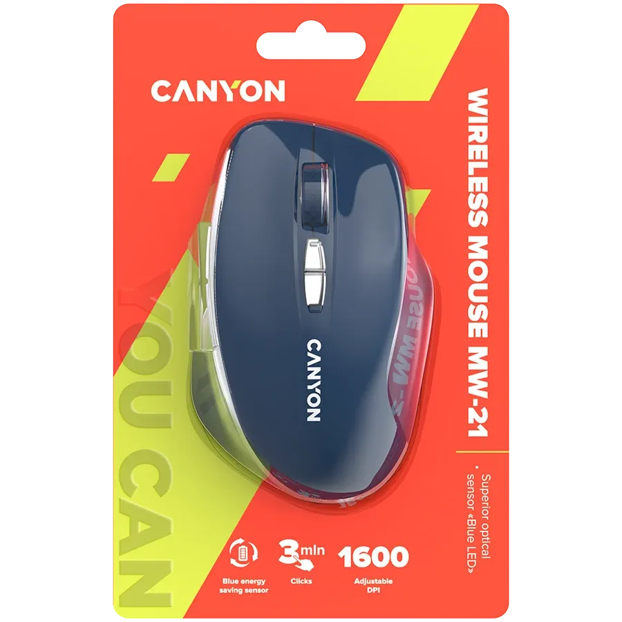 CANYON MW-21 Mouse, Blue – photo 6