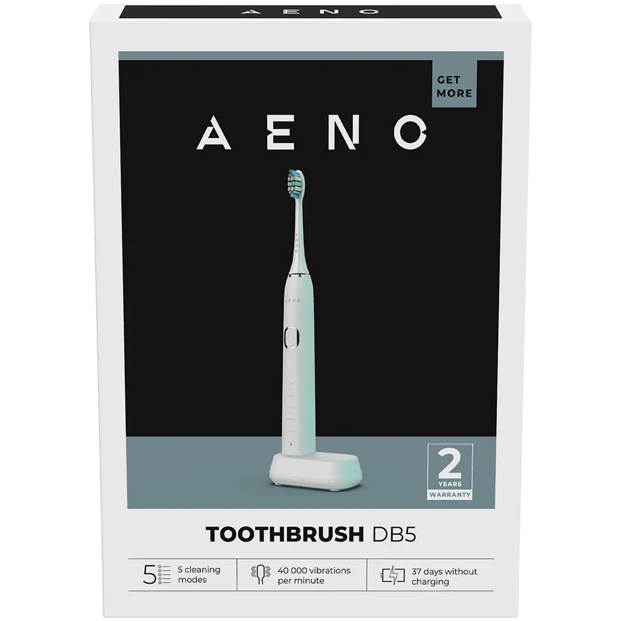 photo 4 - AENO DB5 Зубные щетки, Звуковой, Белый