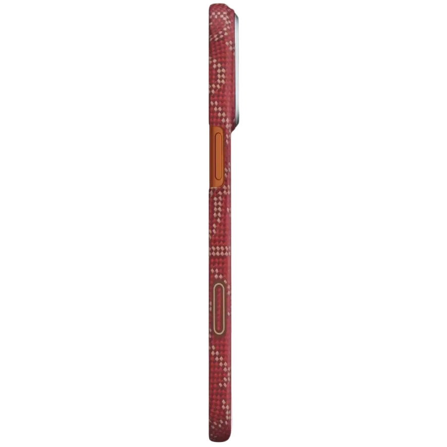 photo 3 - Case PITAKA Ultra-Slim with MagSafe for iPhone 17 Proб Red/Gold