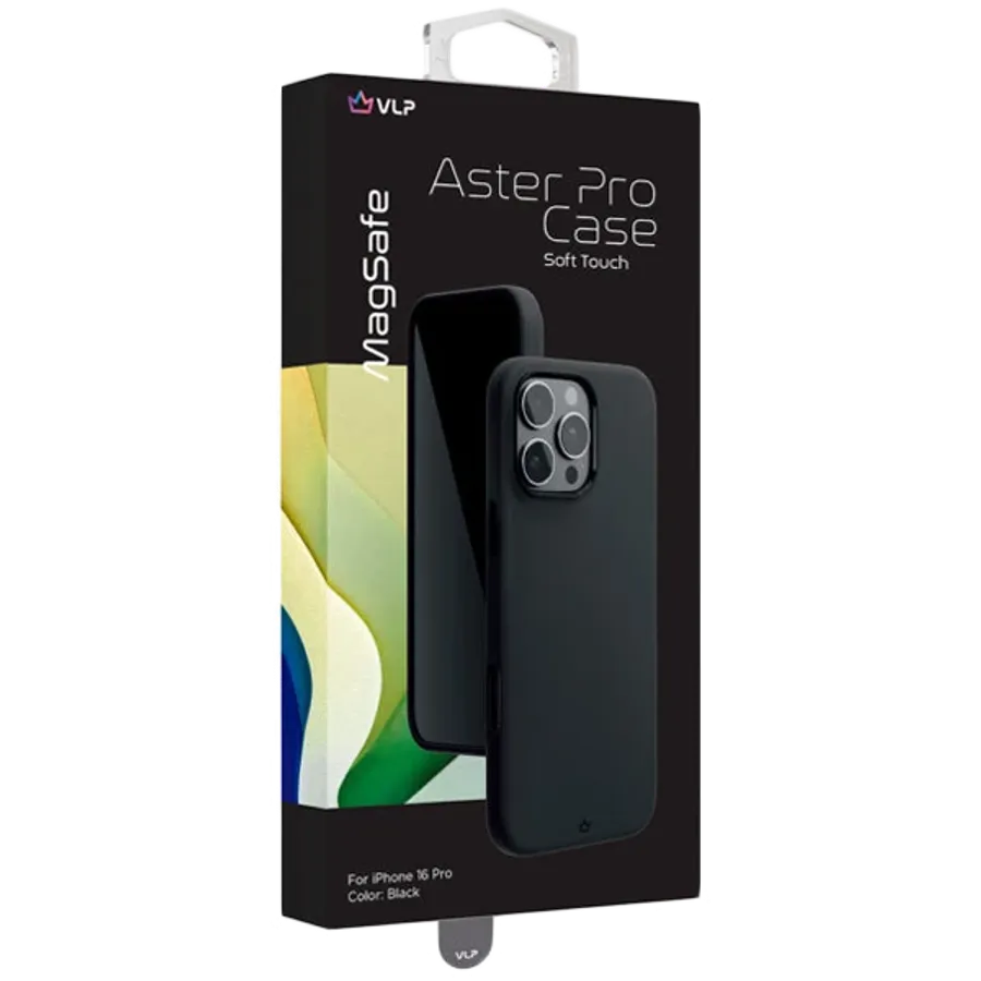 photo 3 - VLP Қаптар Aster Pro MagSafe with MagSafe Қара for iPhone 16 Pro