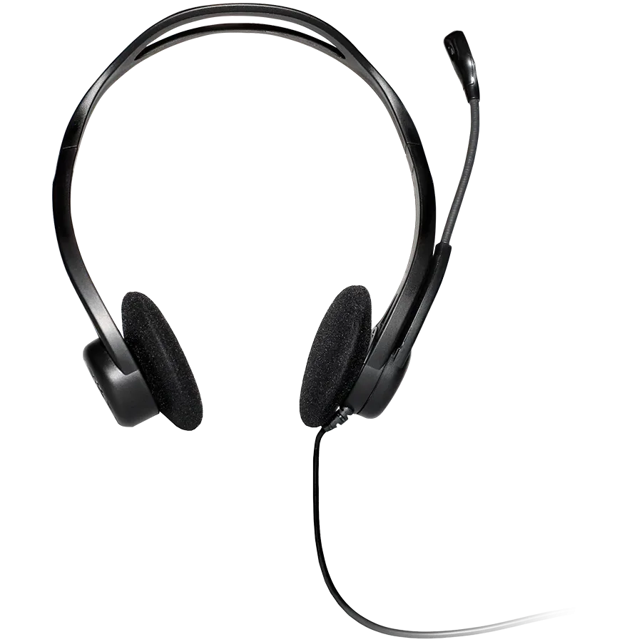 photo 4 - Наушники LOGITECH PC Headset 960 USB Black (L981-000100)