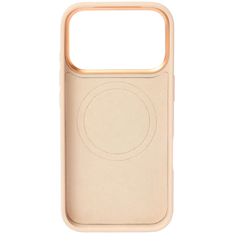Qoruyucu örtük Bang & Olufsen șüşə variantı MagSafe ilə iPhone 17 Pro üçün, Gold Tone – photo 2