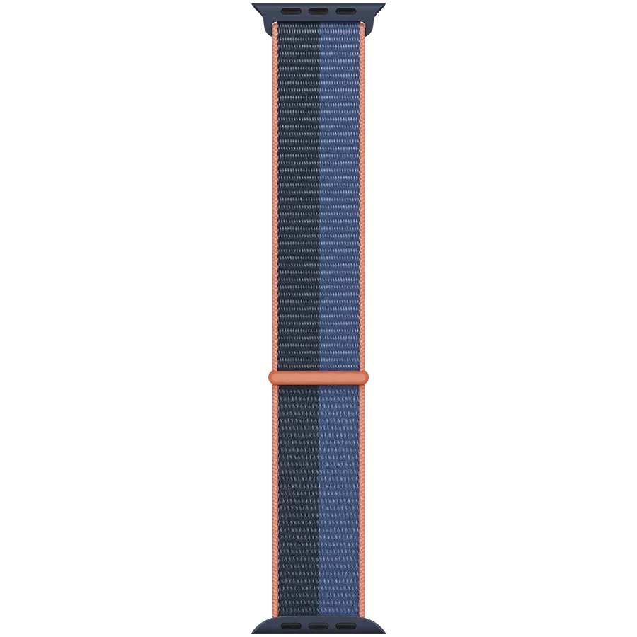 photo 2 - Apple 45mm Sport Loop - Regular Band for Apple Watch 42/44/45 mm, Blue Jay/Abyss Blue