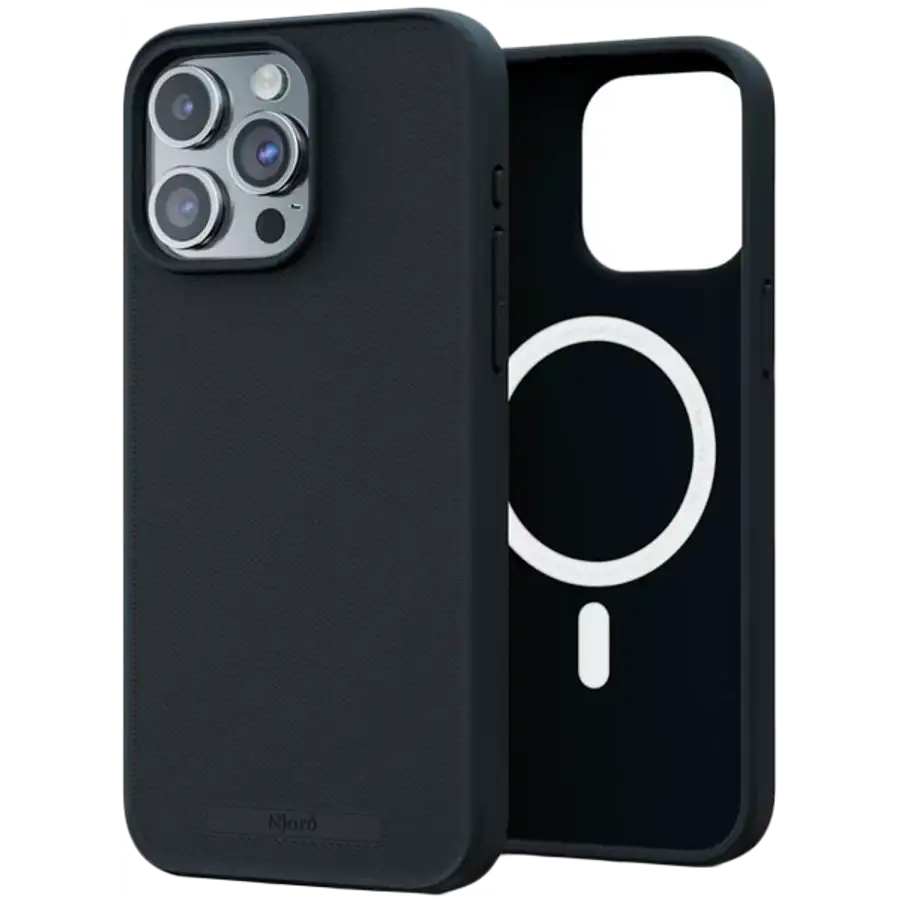 Чехол NJORD Slim MagSafe Case for iPhone 15 Pro Max, Black – photo