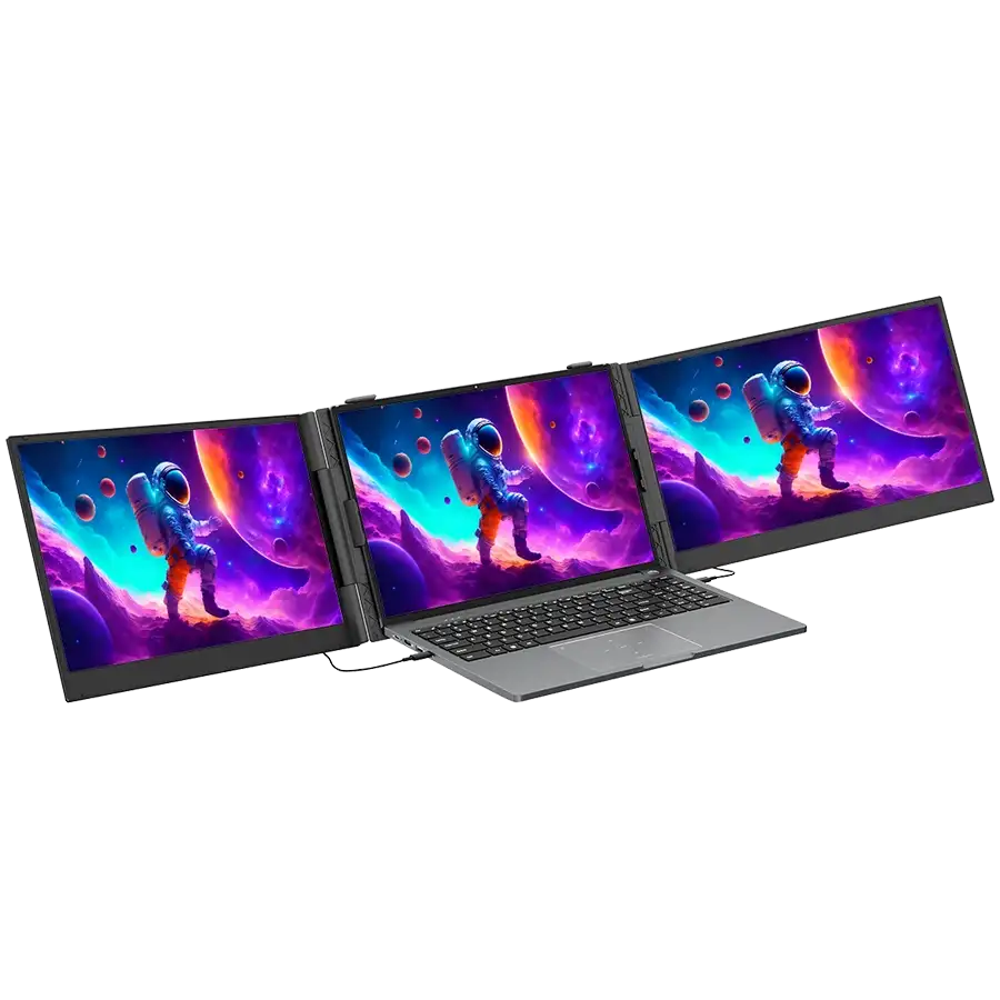 Monitor LCD BLACKVIEW( 1920x1200, IPS, Kickstand, USB, MM) Gray – photo 3
