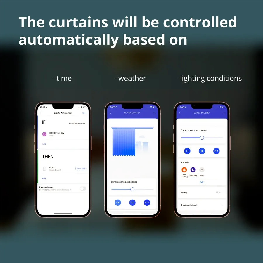 photo 22 - Smart Remote Control AQARA CM-MO1 Curtain Driver E1 ()