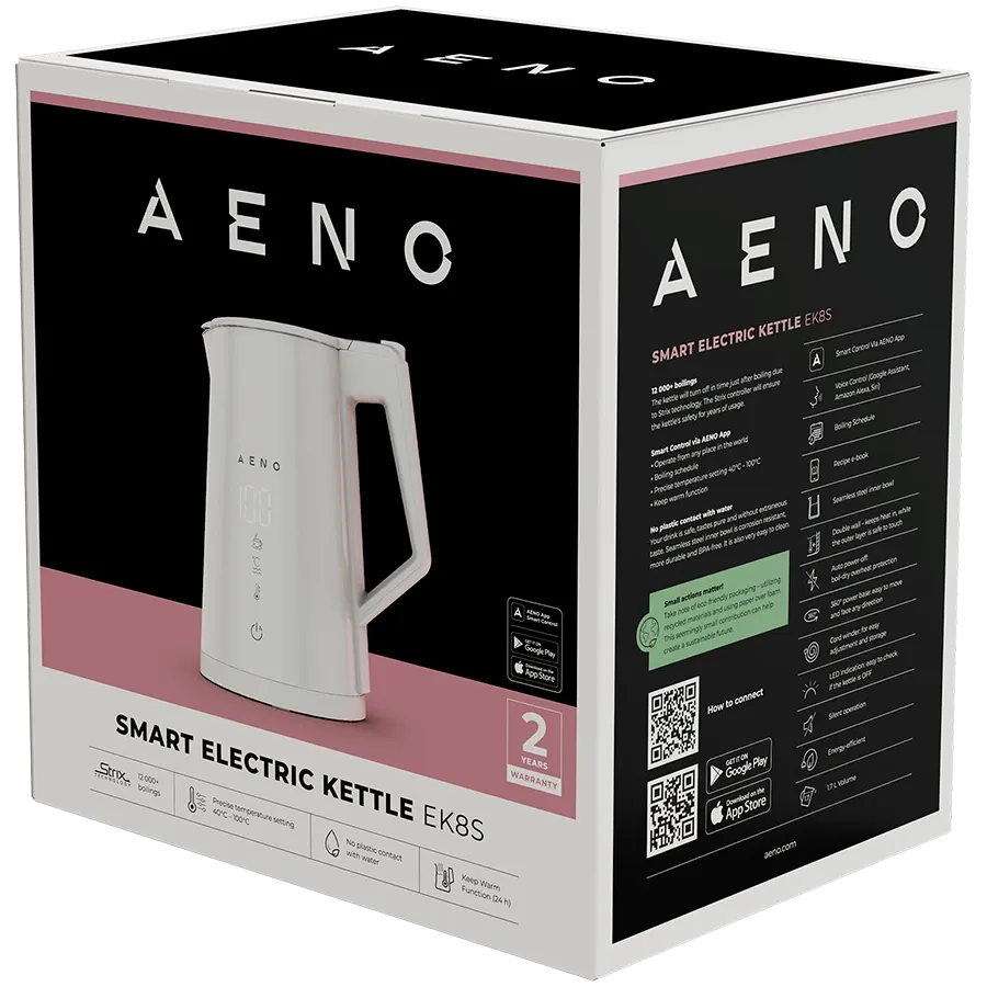 photo 3 - AENO Чайники (1.7 л), Білий