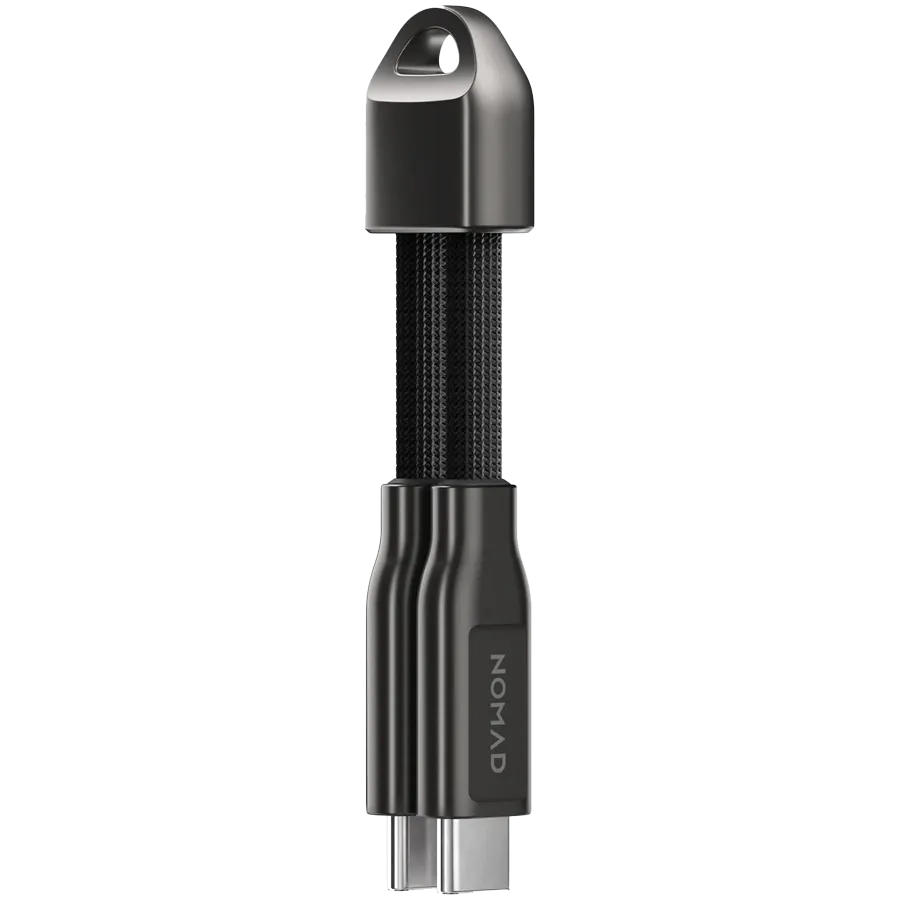 photo 3 - Cablu Nomad ChargeKey USB-C la USB-C, Black