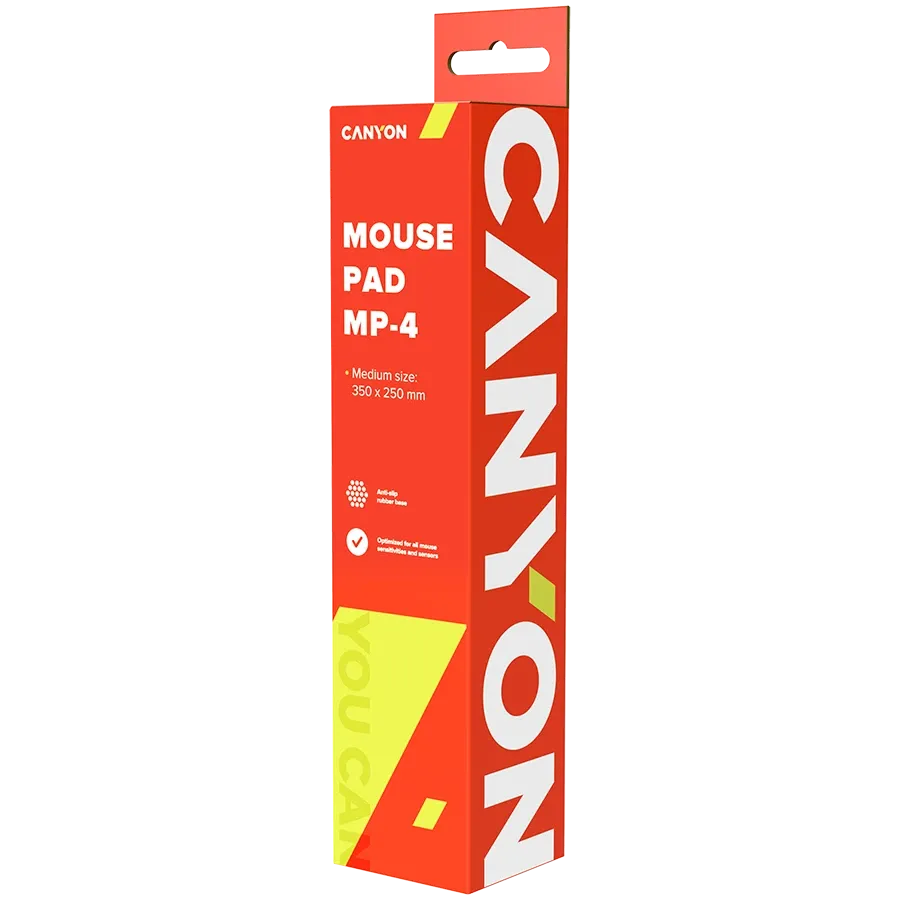 photo 3 - CANYON Коврик для мыши MP-4, Чёрный
