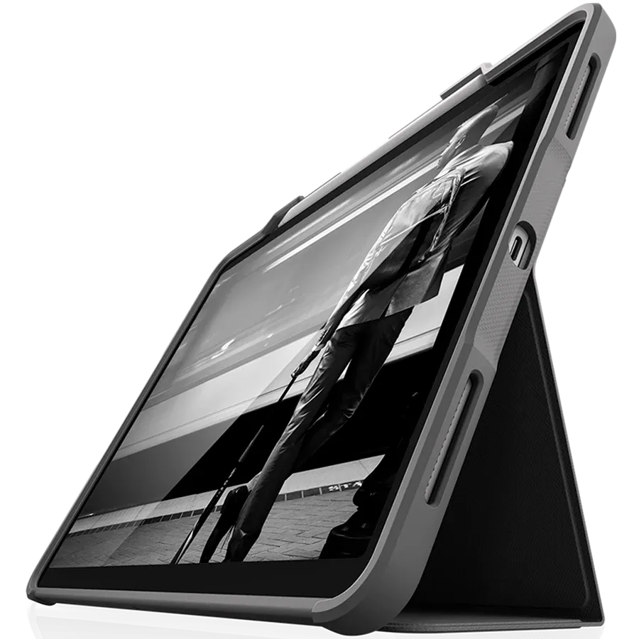 photo 2 - STM Чехол Smart Cover DUX RUGGED PLUS  Чёрный для iPad Pro 11 дюймов (3-го поколения)