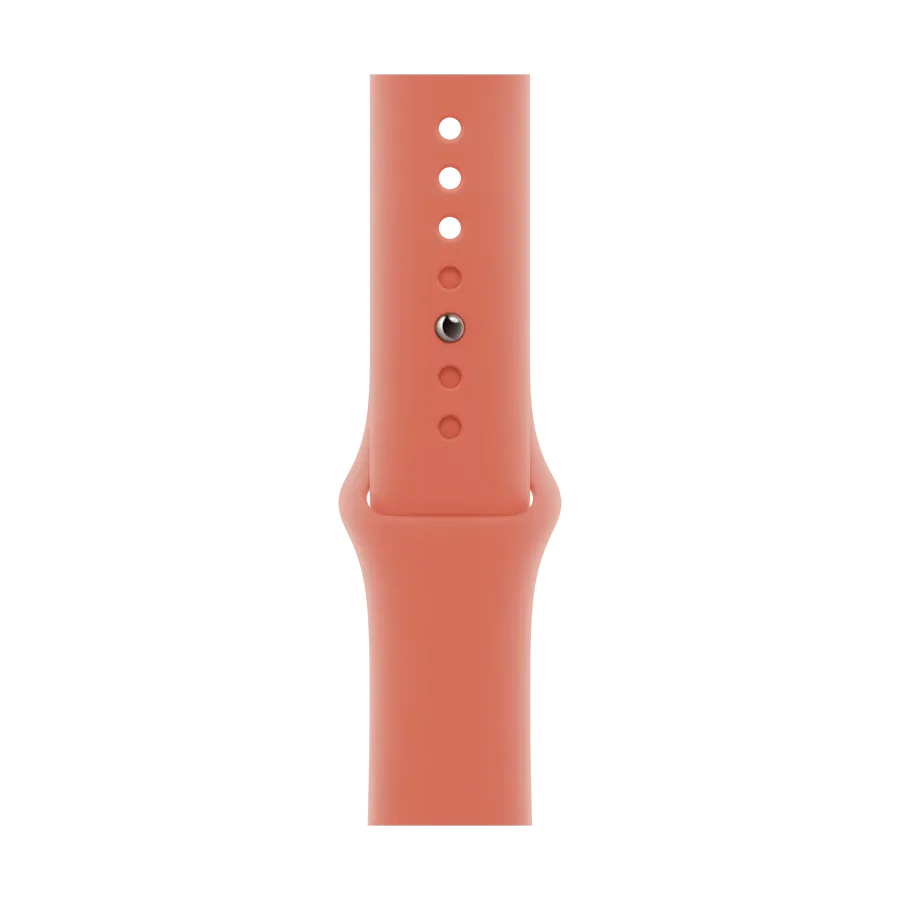 photo 1 - Apple 42mm Sport Band - S/M & M/L Band Extension Sport Band Tangerine за Apple Watch 38 mmApple Watch 40 mmApple Watch 42 mmApple Watch 41 mm 38/42 mm