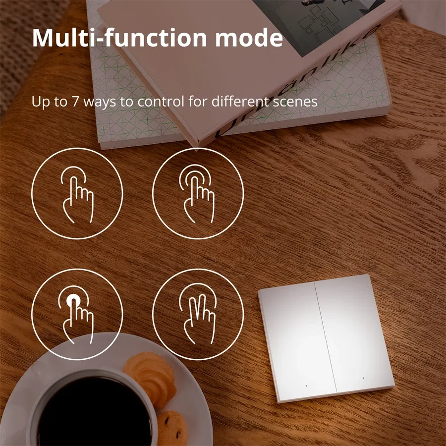 photo 7 - AQARASmart Remote Control Wireless Remote Switch H1, White