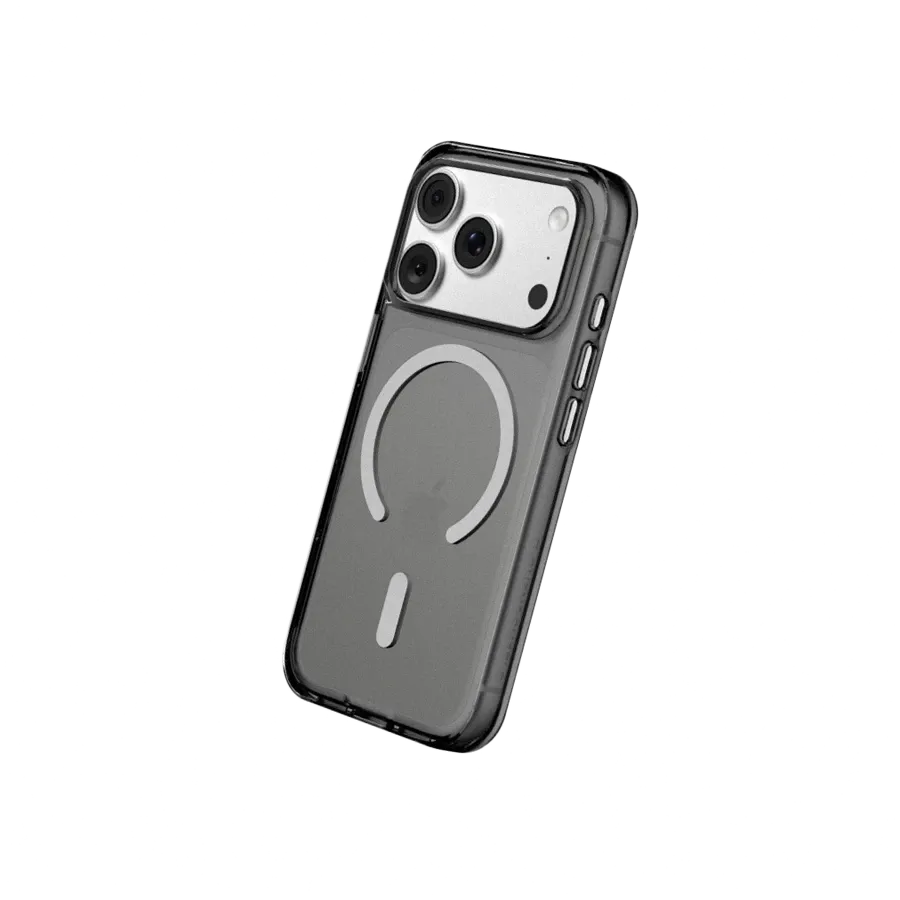 RHINOSHIELD Чехол Clear Case MagSafe с MagSafe Ash Black для iPhone 17 Pro/18 Pro – photo