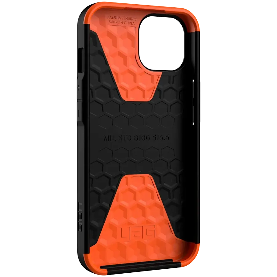 photo 3 - Защитный чехол UAG Civilian  Чёрный для iPhone 14