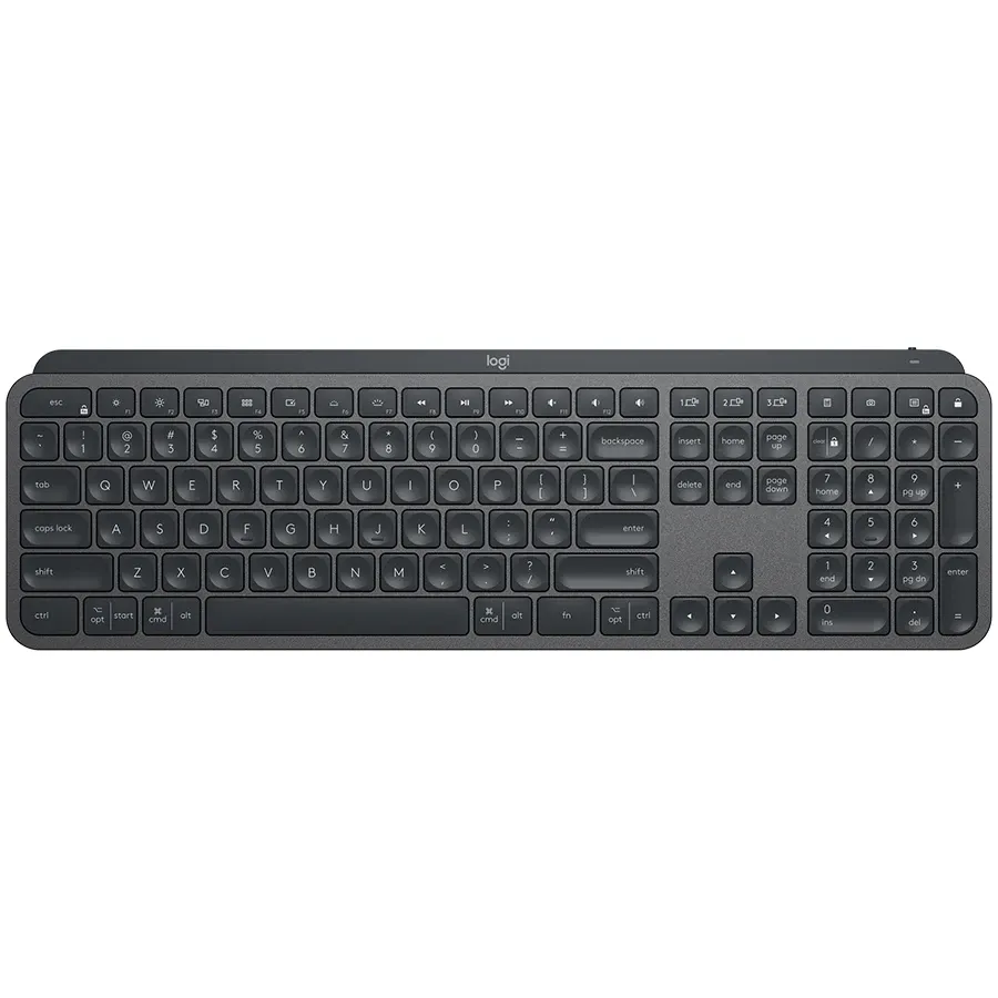 photo - Клавиатура LOGITECH MX Mechanical Bluetooth Illuminated Keyboard - GRAPHITE - US INT'L - CLICKY