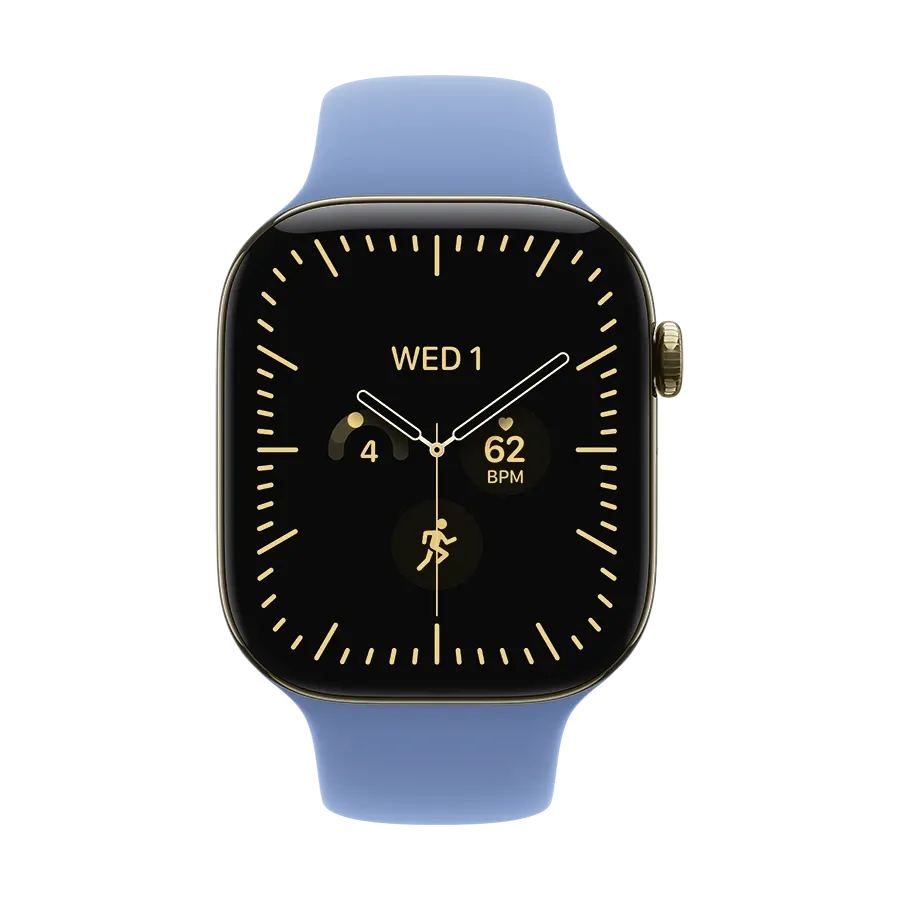 Apple 46mm Sport Band - S/M & M/L Band Extension  for Apple Watch 44/45/46/49 mm, Size M/L, Wildflower Blue – photo 3