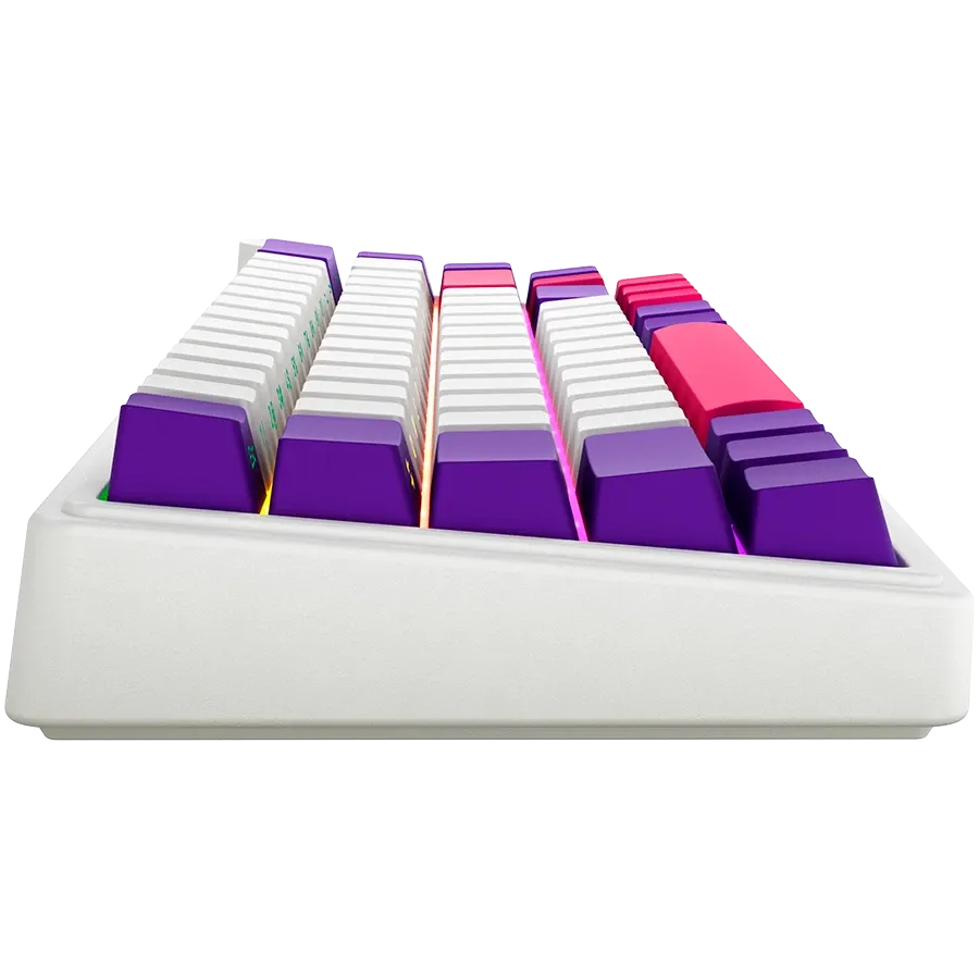 photo 4 - Бездротова ігрова клавіатура Lorgar KBP70MW Wireless Mechanical Pro White