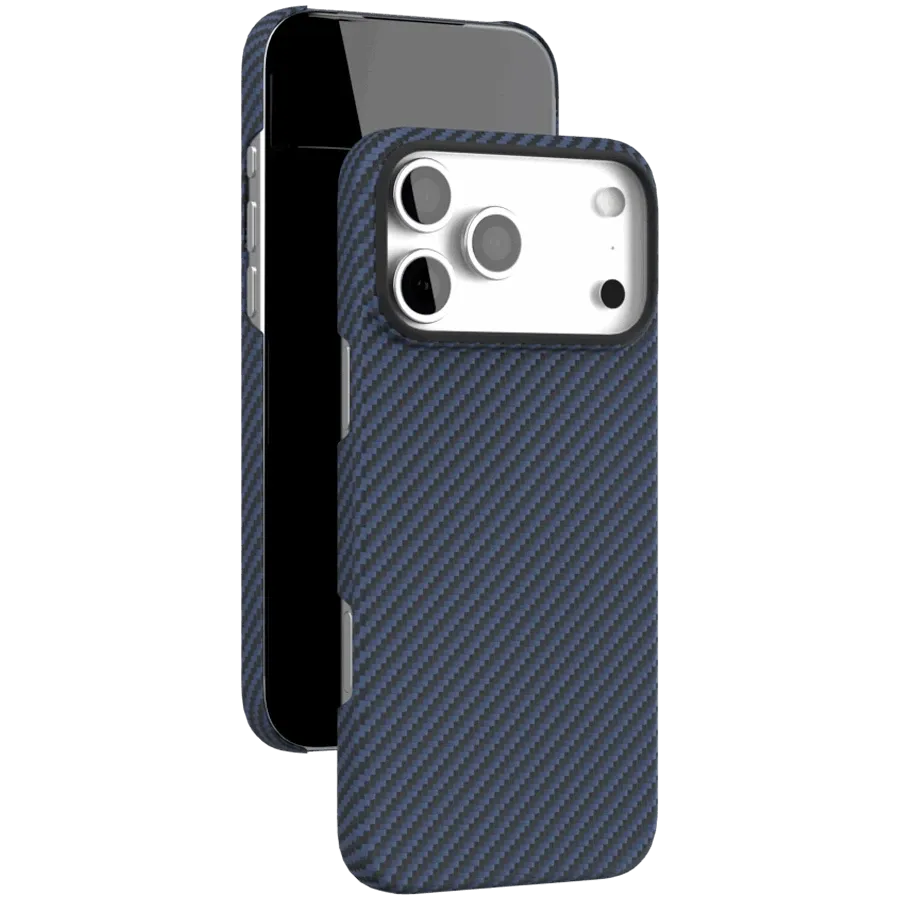 photo 1 - VLP Պաշտպանիչ պատյան Kevlar Case հետ MagSafe Կապույտ for iPhone 17 Pro Max