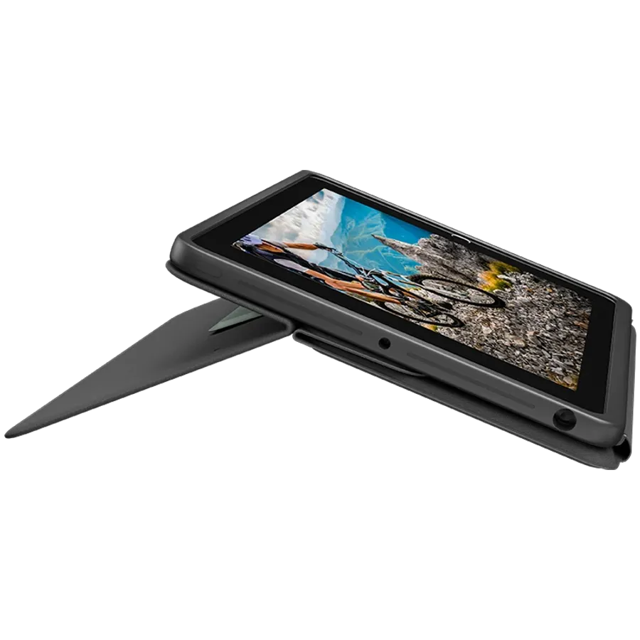 photo 3 - LOGITECH Чехол с клавиатурой Rugged Folio  Графит для iPad (7-го поколения)