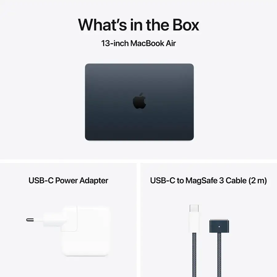MacBook Air 13.6"  M4 (10C CPU/10C GPU), 16 GB, 256 GB, Midnight – photo 9