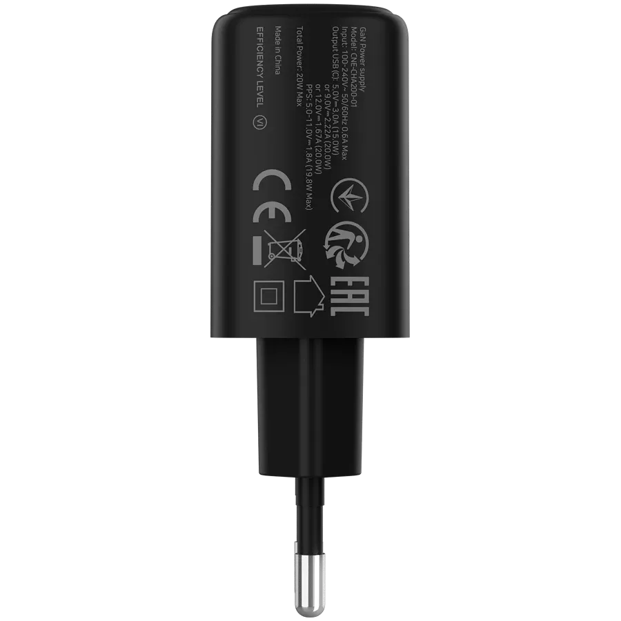 photo 3 - CANYON Адаптер питания OnCharge 200 USB-C USB Тип C, 20 Вт