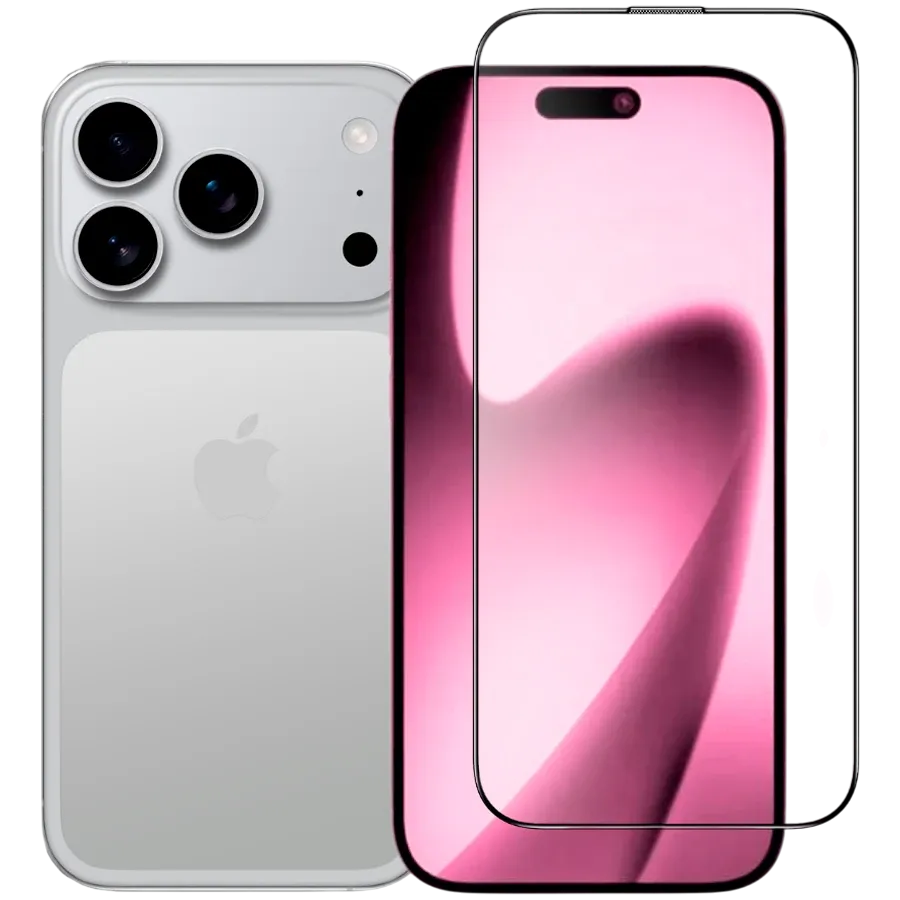 photo 2 - Захисне скло iLera DeLuxe Original Glass для iPhone 17 Pro (ILFCDL17PR)