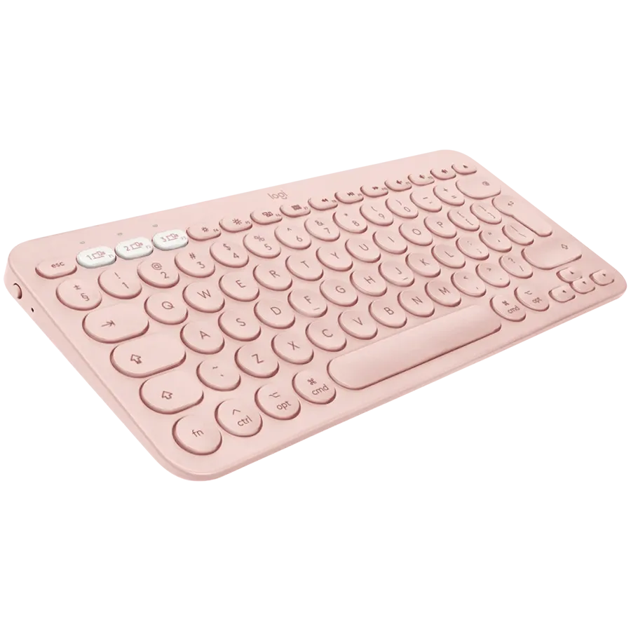 photo 2 - Клавиатура беспроводная LOGITECH (CIS) K380 for Mac Multi-Device Rose (L920-010406)