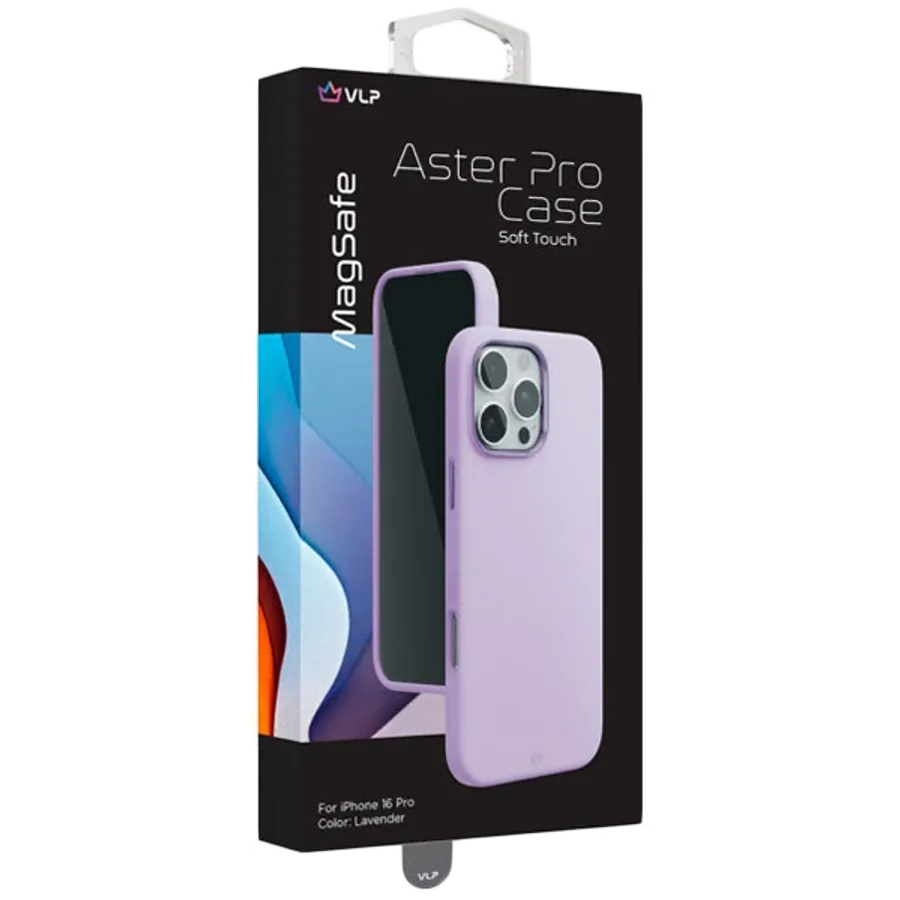 photo 3 - VLP Чехол Aster Pro MagSafe с MagSafe Лаванда для iPhone 16 Pro