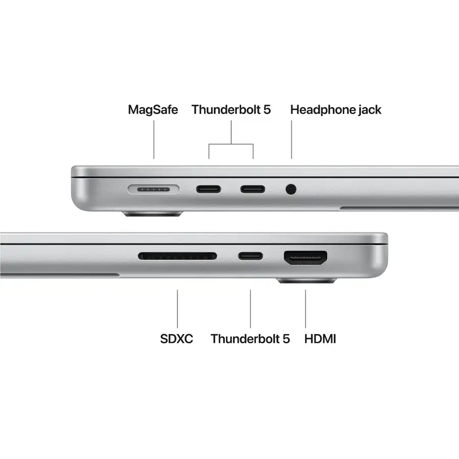 MacBook Pro 14.2"  M5 Pro (15C CPU/16C GPU), 48 GB, 1 TB, Silver – photo 7