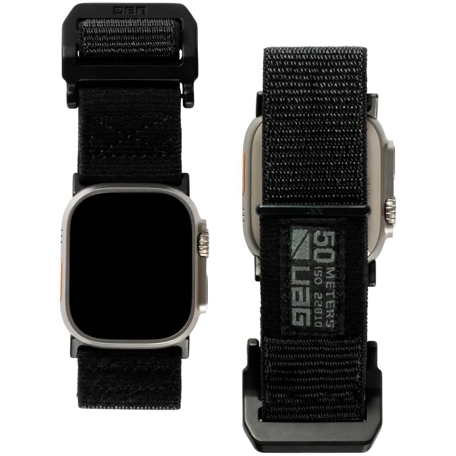 photo 1 - UAG Active Strap for Apple Watch 42/44/45 mm, Գրաֆիտ