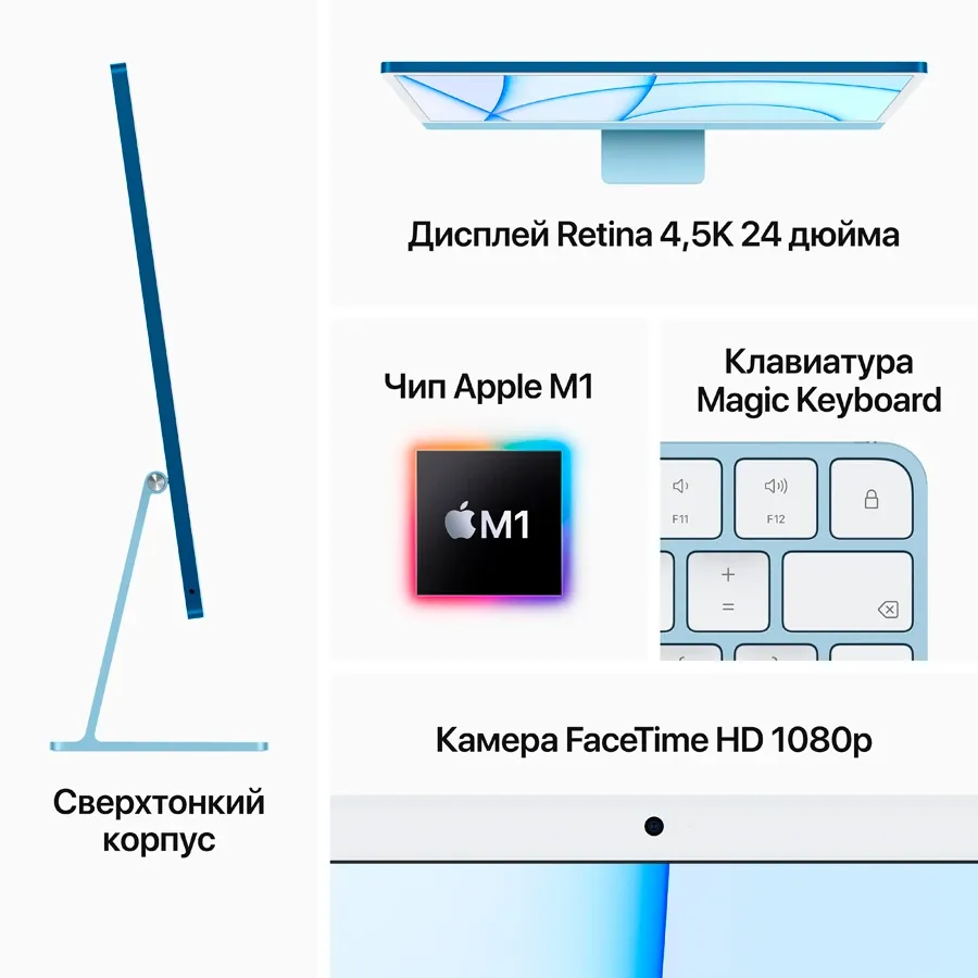 photo 6 - iMac 24 M1, 8C CPU, 8ГБ 256ГБ SSD, Розовый