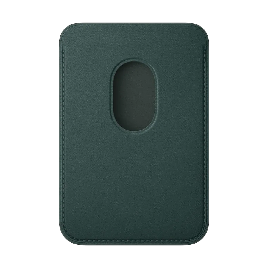 photo 2 - Pul kisəsi Apple FineWoven MagSafe ilə iPhone üçün, Dark Green