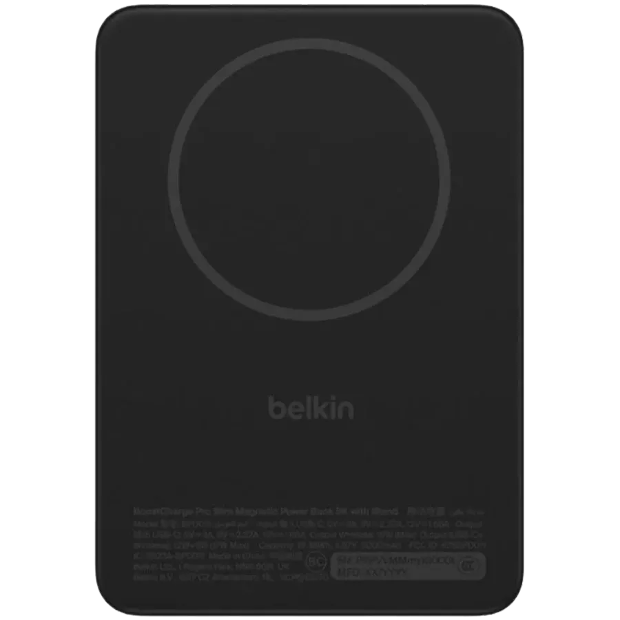 Портативное зарядное устройство BELKIN, 5000 мА·ч, Чёрный – photo 1