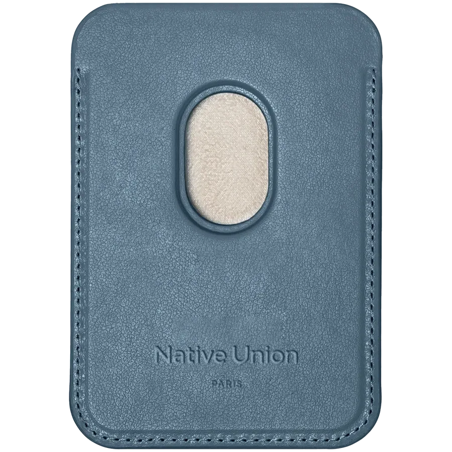 photo 2 - Карман NATIVE UNION (Re)Classic Wallet | Magnetic с MagSafe Тёмно-синий для iPhone