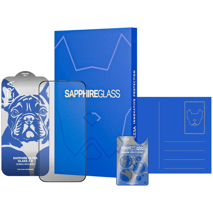 Sticlă de protecție ILera Sapphire Ultra Glass 3 pentru iPhone 18 Pro – photo 4