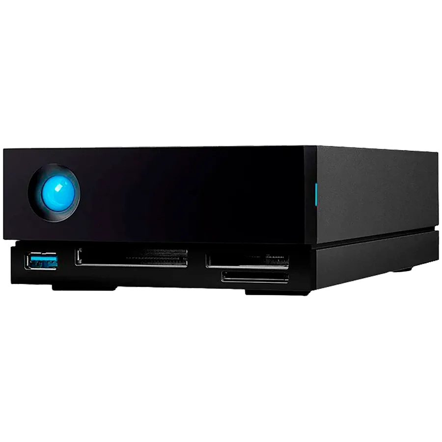 photo - LACIE 1big Dock Накопичувач на жорстких магнитних дисках (16ТБ, Thunderbolt 3) Чорний