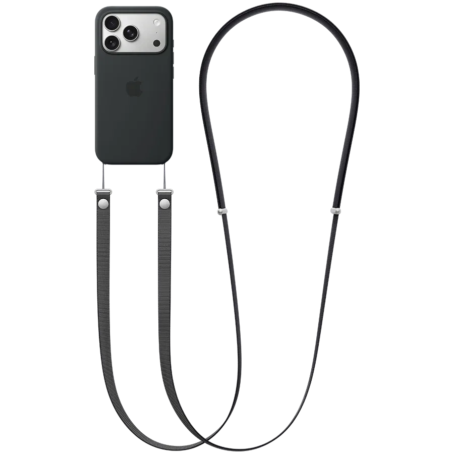 photo 2 - Apple Smartphone Crossbody Strap Black