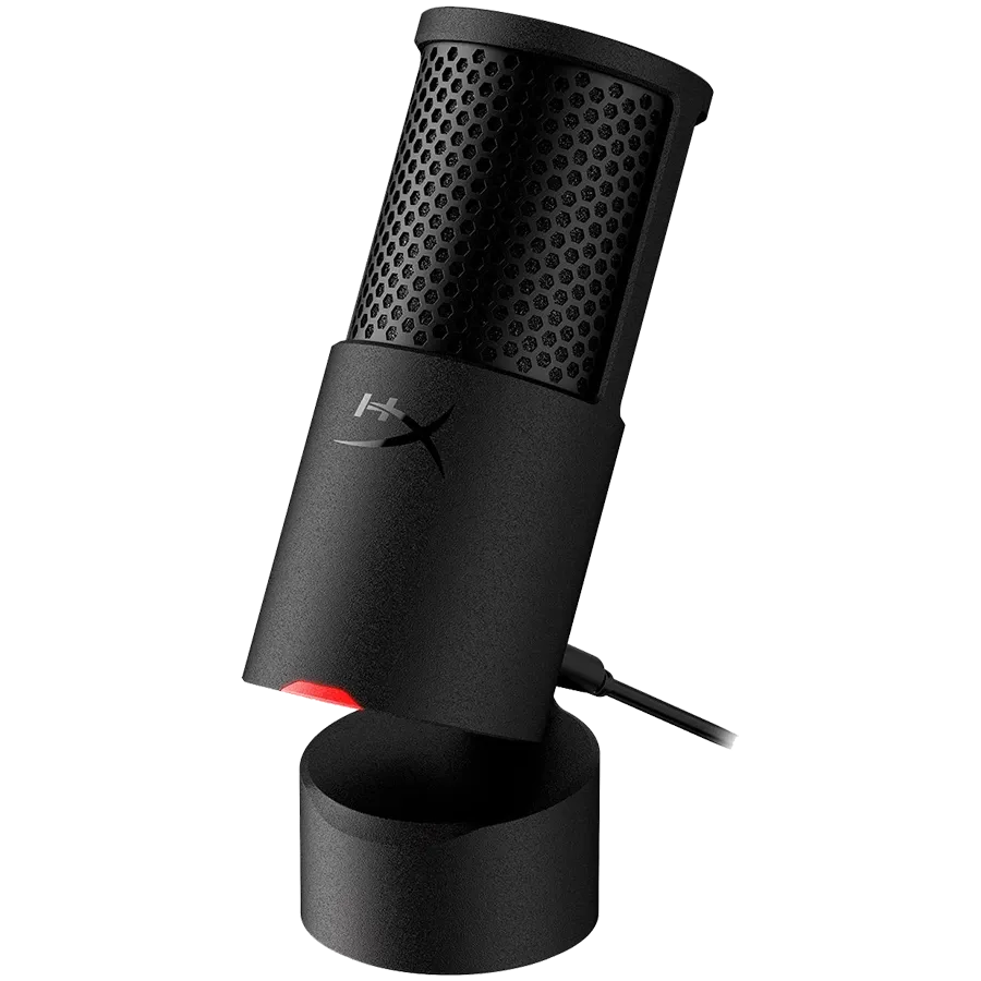 photo 5 - Microfon pentru gaming HYPERX Solocast 2, Black