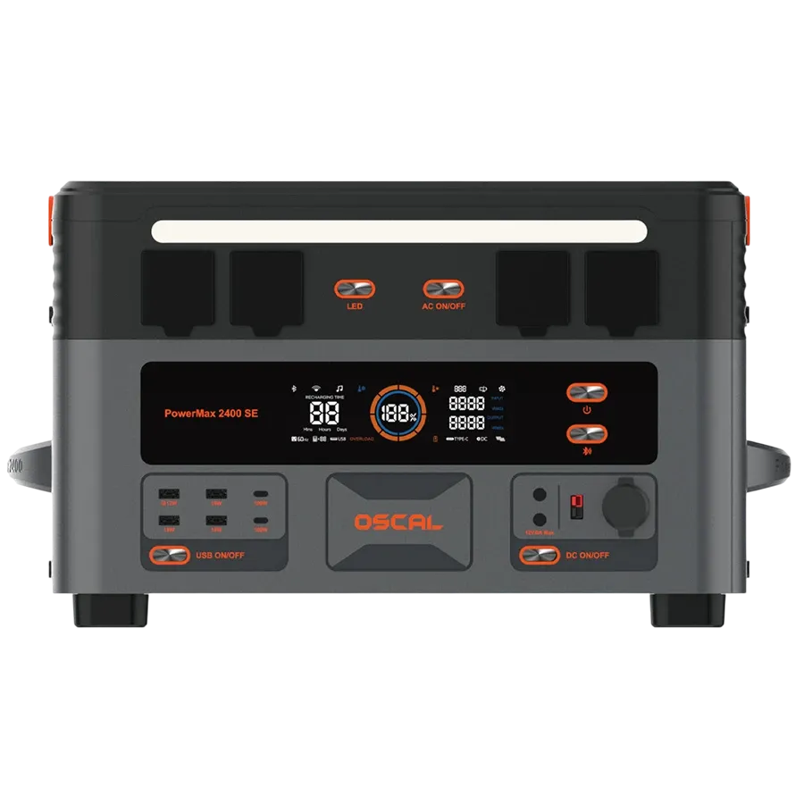Зарядна станція Oscal PowerMax 2400 SE, 2016Wh – photo 1