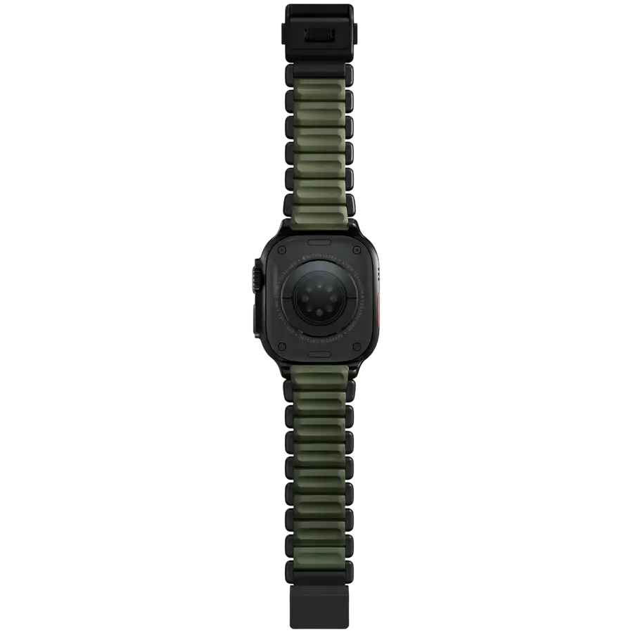 Ремінець Nomad Stratos Band Black Hardware для Apple Watch 46 мм/49 мм - Forest – photo 5